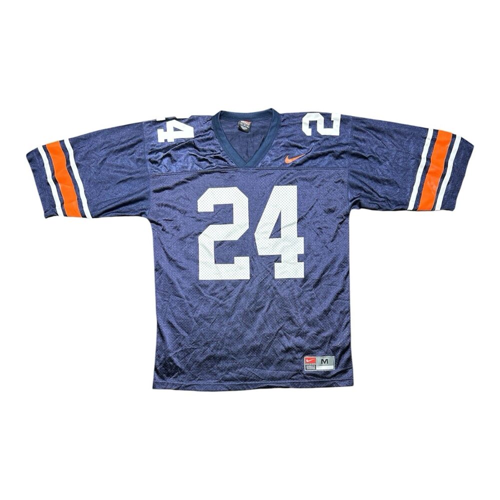 Vintage Nike Football Jersey Men’s M Navy Orange #24